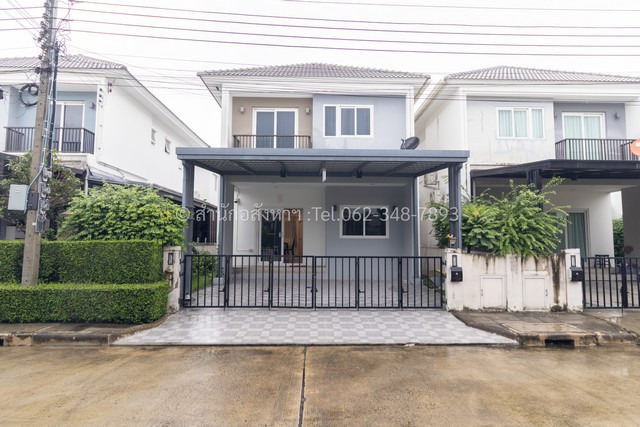 Semi-detached house for sale in new condition, Chuan Chuen Park, On Nut-Wongwaen. Ready to move in! Semi-detached house for sale in new condition, Chuan Chuen Park, On Nut-Wongwaen. Ready to move in!