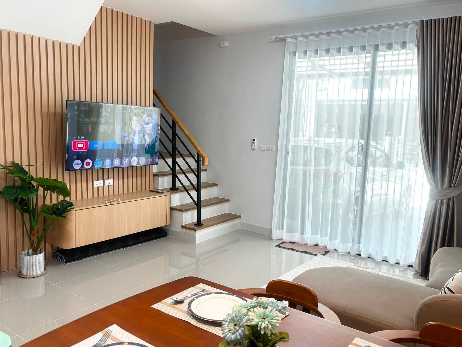 🏡 New 2-story townhome for rent | Pleno Bangna 3 ✨ Fully furnished, ready to move in | Pets accepted 🐶🐱 📍 Good location, near Mega Bangna and IKEA, only 800 meters.