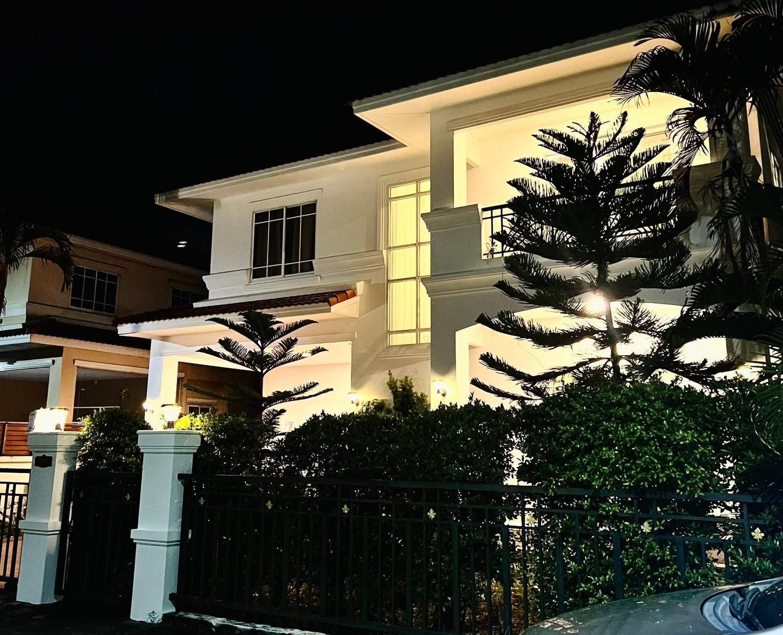 🟢 Large 2-story detached house for rent, Nalinville 5 project, decorated in a beautiful English style garden, warm, complete with furniture and electrical appliances. Ready to move in – รูปที่ 4