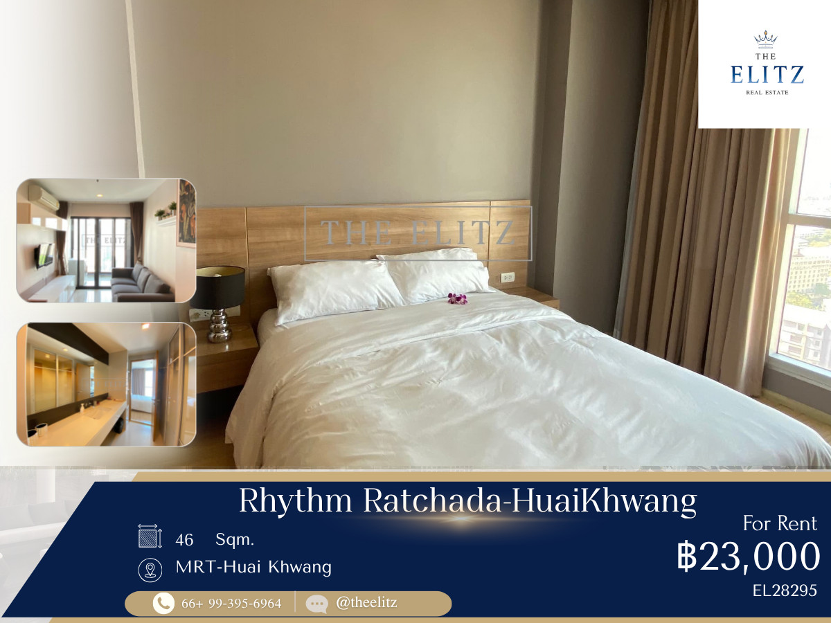 ✨ Ultra-Convenient MRT location | Easy city access | Flexible opportunity in Huai Khwang ✨
✨ Ultra-Convenient MRT location | Easy city access | Flexible opportunity in Huai Khwang ✨