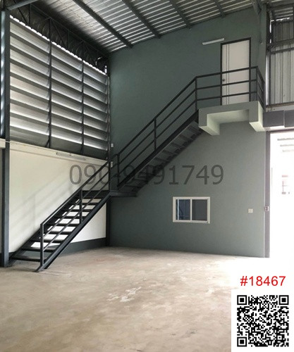 Warehouse for rent + with office, Soi Wat Lat Pla Duk, Bang Yai (Nonthaburi) – รูปที่ 3
