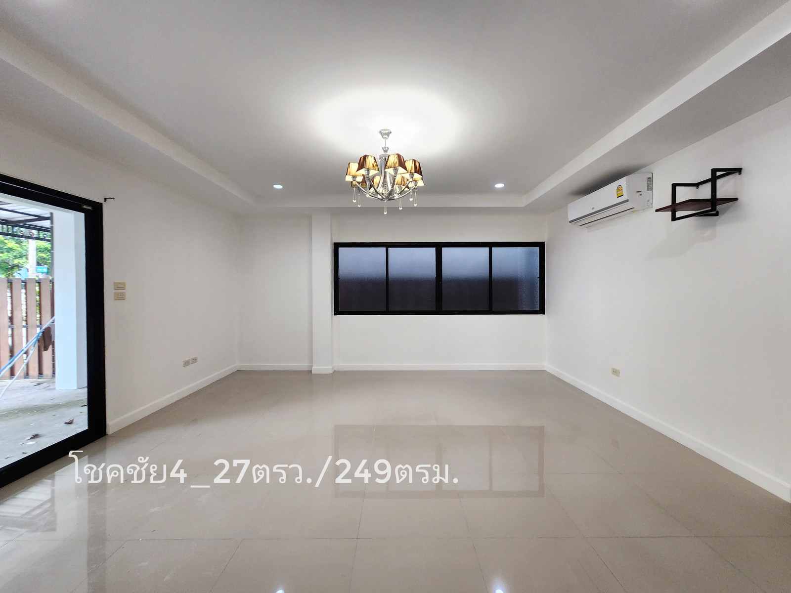 🎉🎉มาแล้ว-ให้เช่าบ้านเดี่ยว/โฮมออฟฟิศ 3 ชั้น โชคชัย4 มีแอร์ทุกห้อง เดินทางเข้าออกได้หลายทาง 