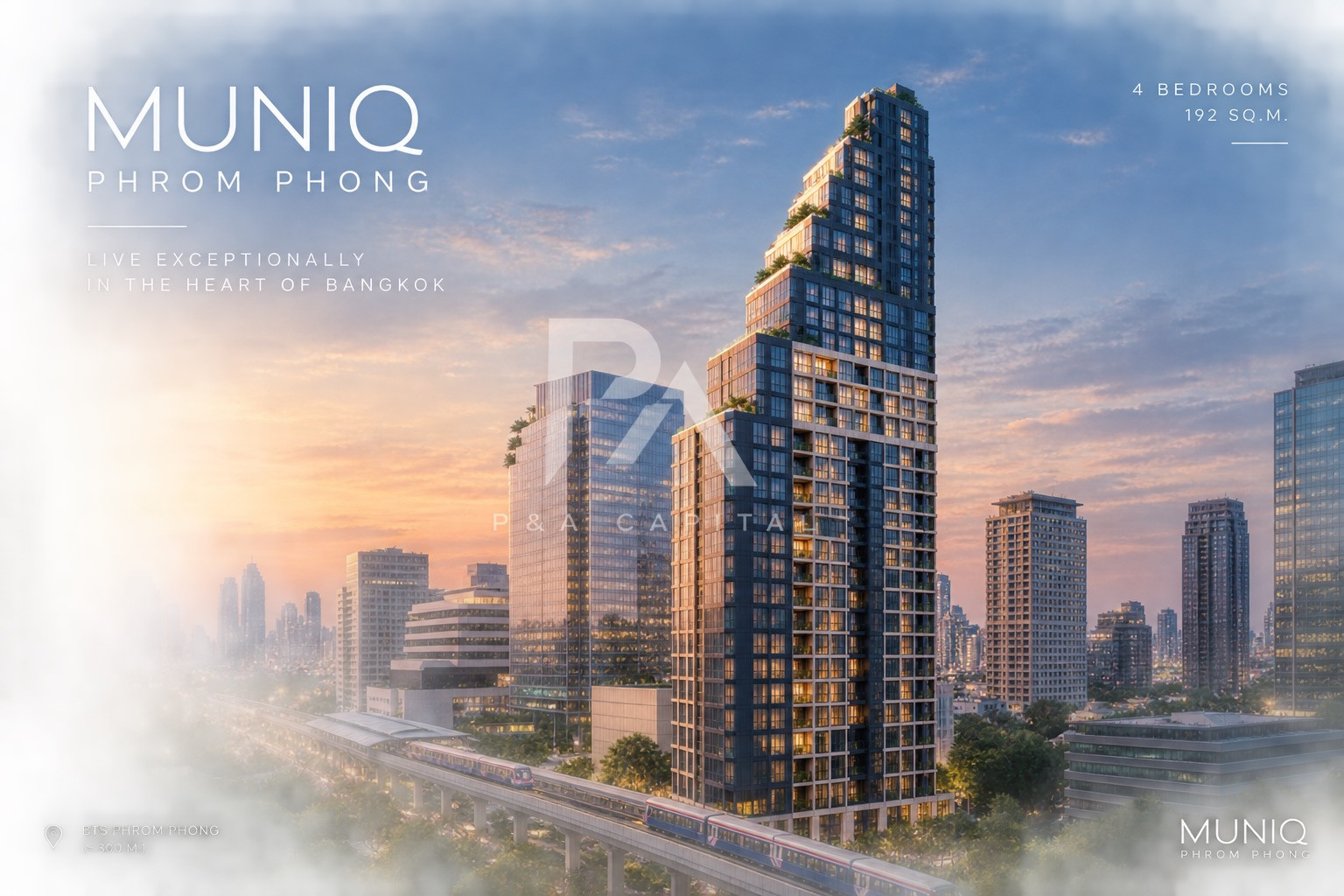 FOR SALE | MUNIQ PHROM PHONG | 4-BEDROOM RESIDENCE