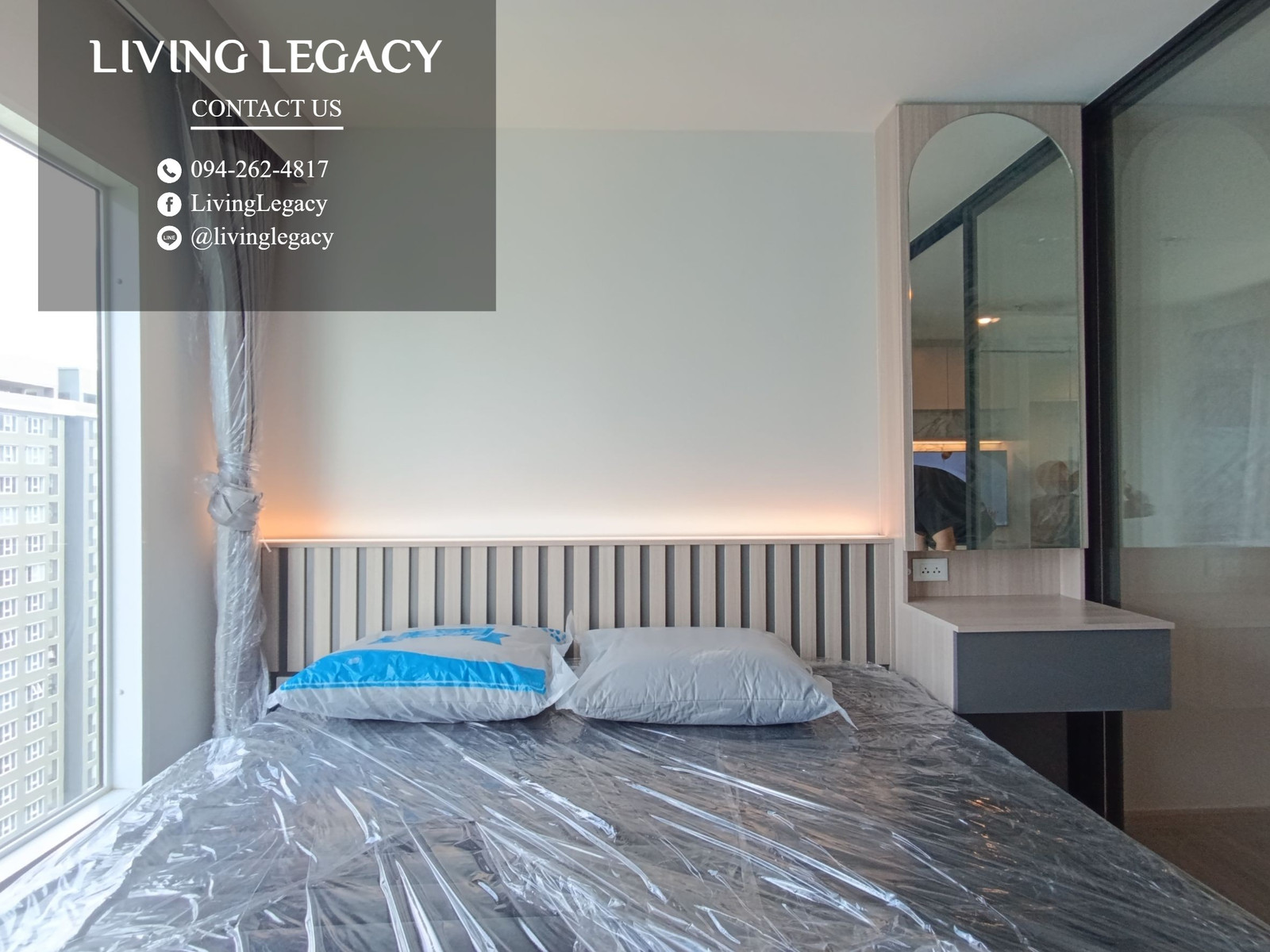 TLT42O เช่าด่วน คอนโด Regent Home Bangna 28 ตร.ม. | ชั้น 30 | 1 ห้องนอน | 1 ห้องน้ำ 10,000 บาท/เดือน line id : @livinglegacy – รูปที่ 2