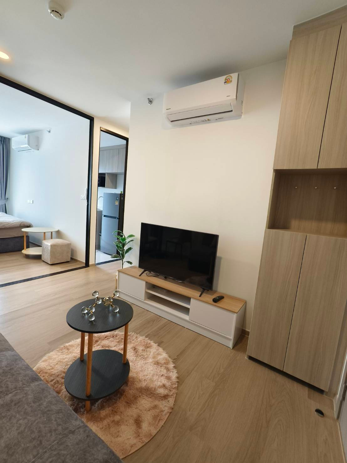 New condo for rent, 100% Origin Play, Bang Khun Non, beautiful room, "North" direction, cool and comfortable, not exposed to the afternoon sun. Save a lot on electricity bills! Fully furnished with new electrical appliances out of the box. Just carry your – รูปที่ 3