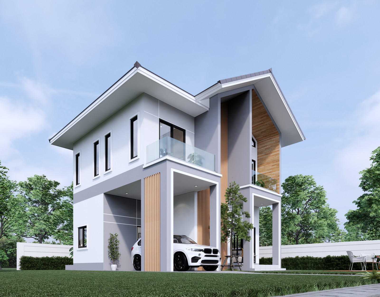 บ้านเดี่ยวสองชั้น ยูนิต C ขาย 2.89 ล้านบาท ของแถม แบบจุก ๆ  – รูปที่ 3