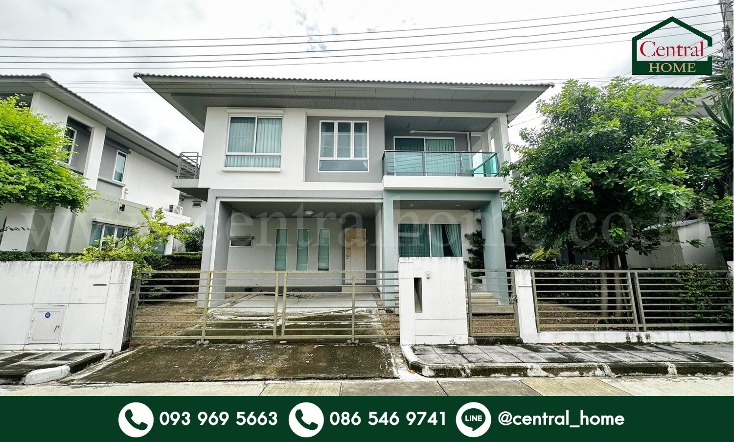 Single house, Habitia Bond Ratchaphruek, fully furnished.
