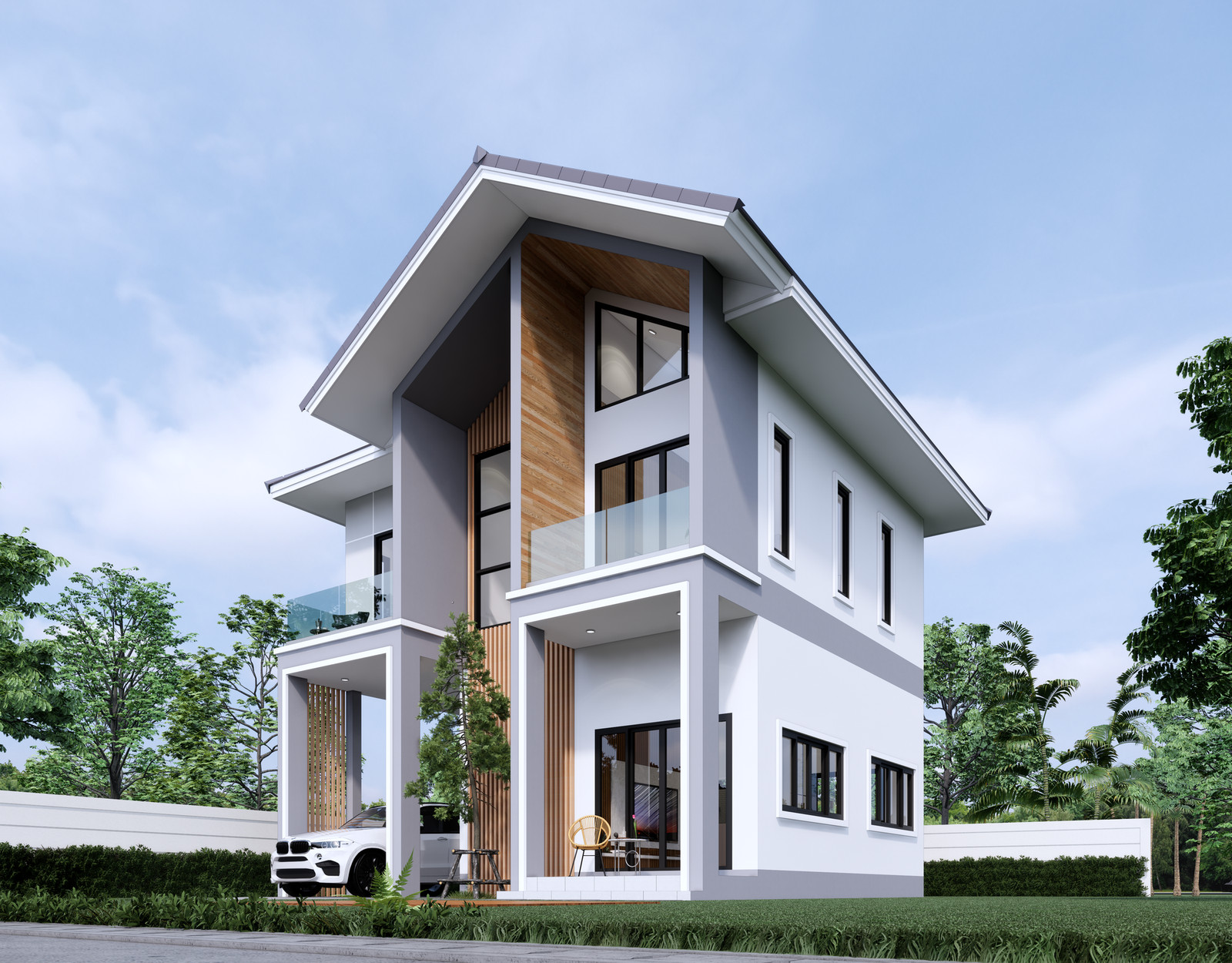 บ้านเดี่ยวสองชั้น ยูนิต C ขาย 2.89 ล้านบาท ของแถม แบบจุก ๆ  – รูปที่ 2