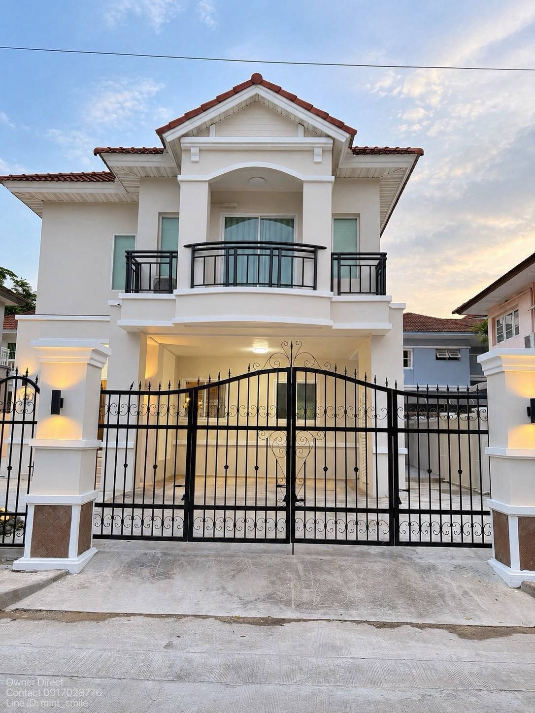 Single house for rent, Krisada Nakhon Pinklao, near Design Village Phutthamonthon, just 3 minutes.