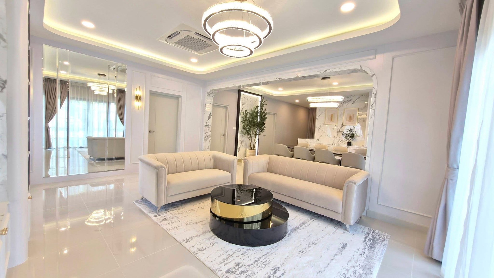 🌟ให้เช่าบ้านเดี่ยวแปลมุม เซนโทร บางนา | แบบบ้านขนาดใหญ่ที่สุด | 4 ห้องนอน | 5 ห้องน้ำ | บ้านใหม่มือหนึ่ง 100% – รูปที่ 3