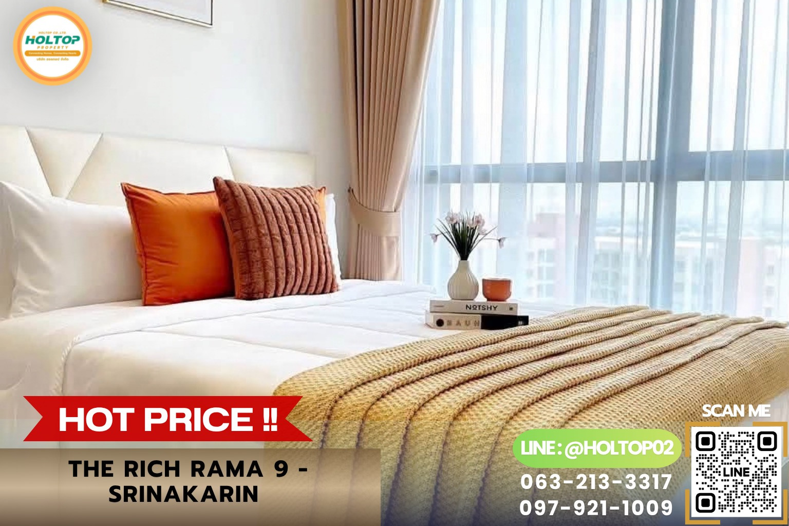 #L1429 Condo for rent The Rich Rama 9 - Srinakarin. #L1429 Condo for rent The Rich Rama 9 - Srinakarin.