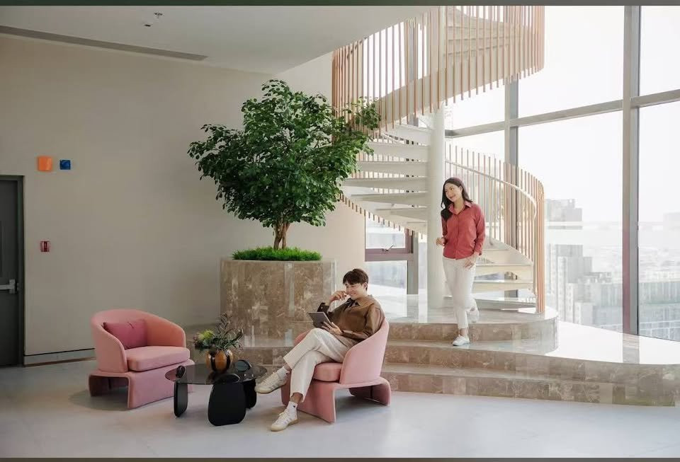 The Stage Mindscape Ratchada  Huai khwang ห้องมุม ระเบียนวิวสระว่ายน้ำ เพิ่ม renovate ใหม่ทั้งห้อง – รูปที่ 3
