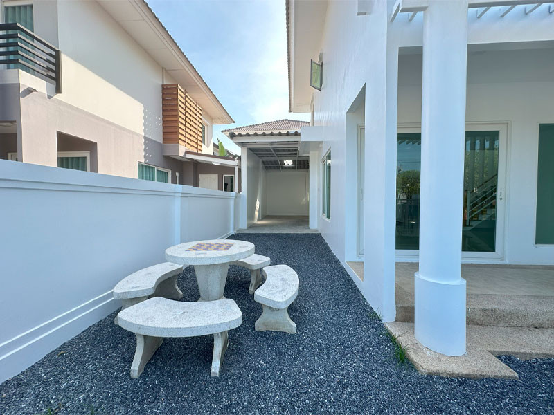 บ้านเดี่ยวปล่อยเช่า Pruksatown Natura Nexts เมกา บางนา บ้านสภาพสวยใหม่มาก พร้อมเฟอร์นิเจอร์ใหม่ และเครื่องใช้ไฟฟ้าใหม่ ปล่อยเช่า 35,000 บาท / เดือน  – รูปที่ 3