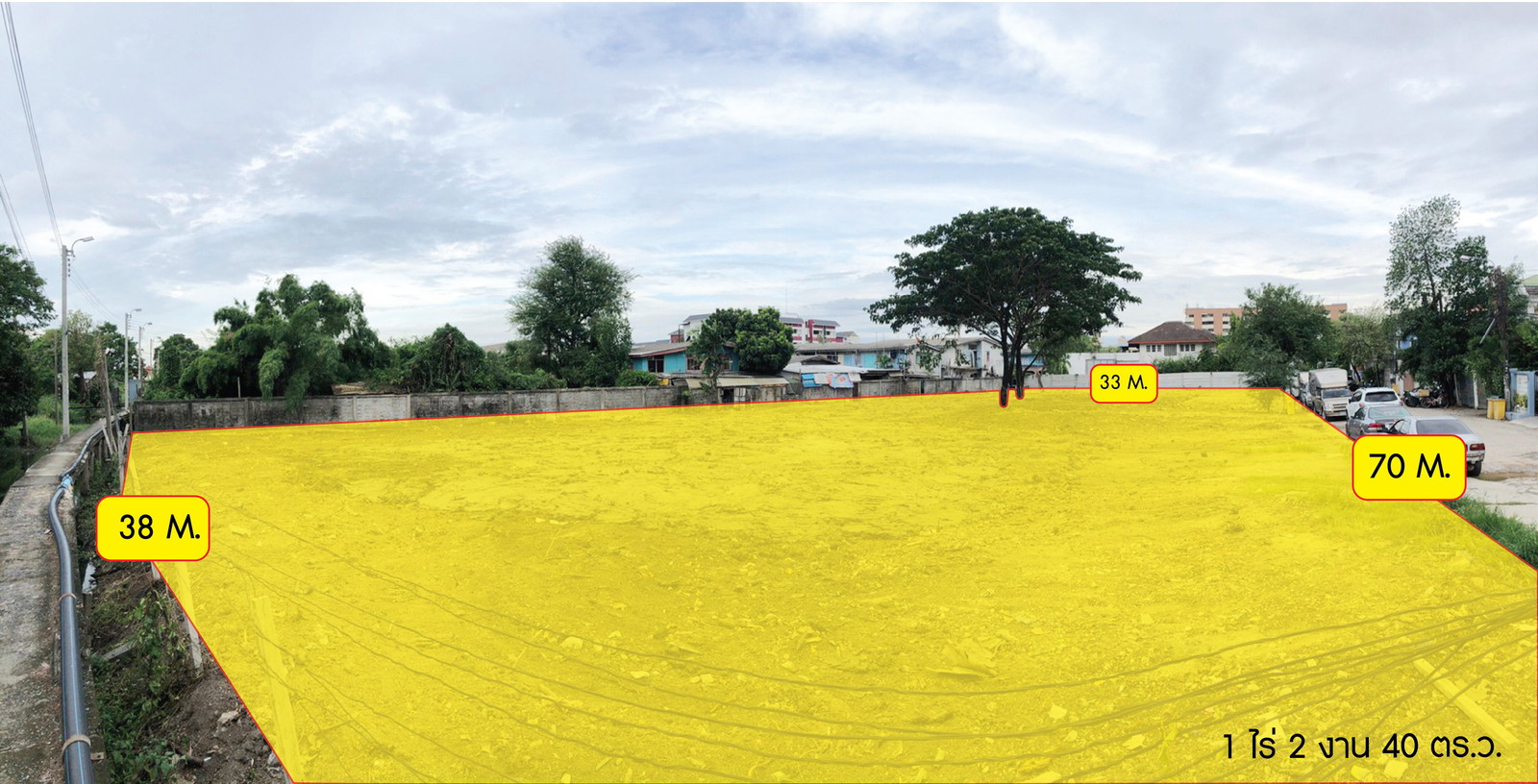 ขายที่ดินย่านบางกะปิ ใกล้แยกลำสาลี ซอยรามคำแหง 68 จากปากซอย 700 เมตร – รูปที่ 2