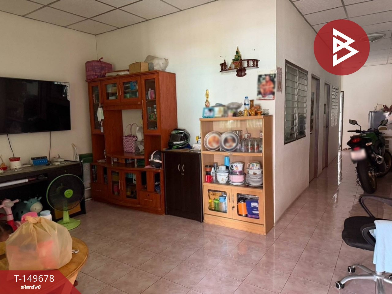Single-storey townhouse for sale Charoensuk Village, Plaeng Yao, Chachoengsao – รูปที่ 3