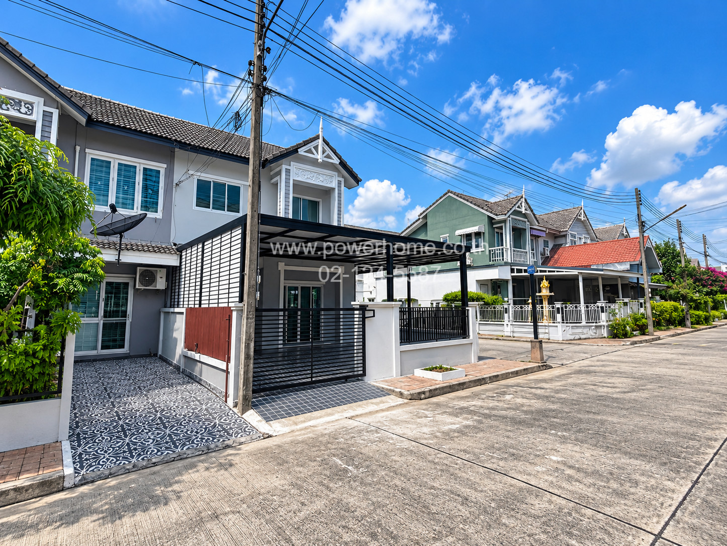 2-story townhouse, corner unit, beautifully renovated. Ready to move in Baan Fah Piyarom Ruean Phana – รูปที่ 3