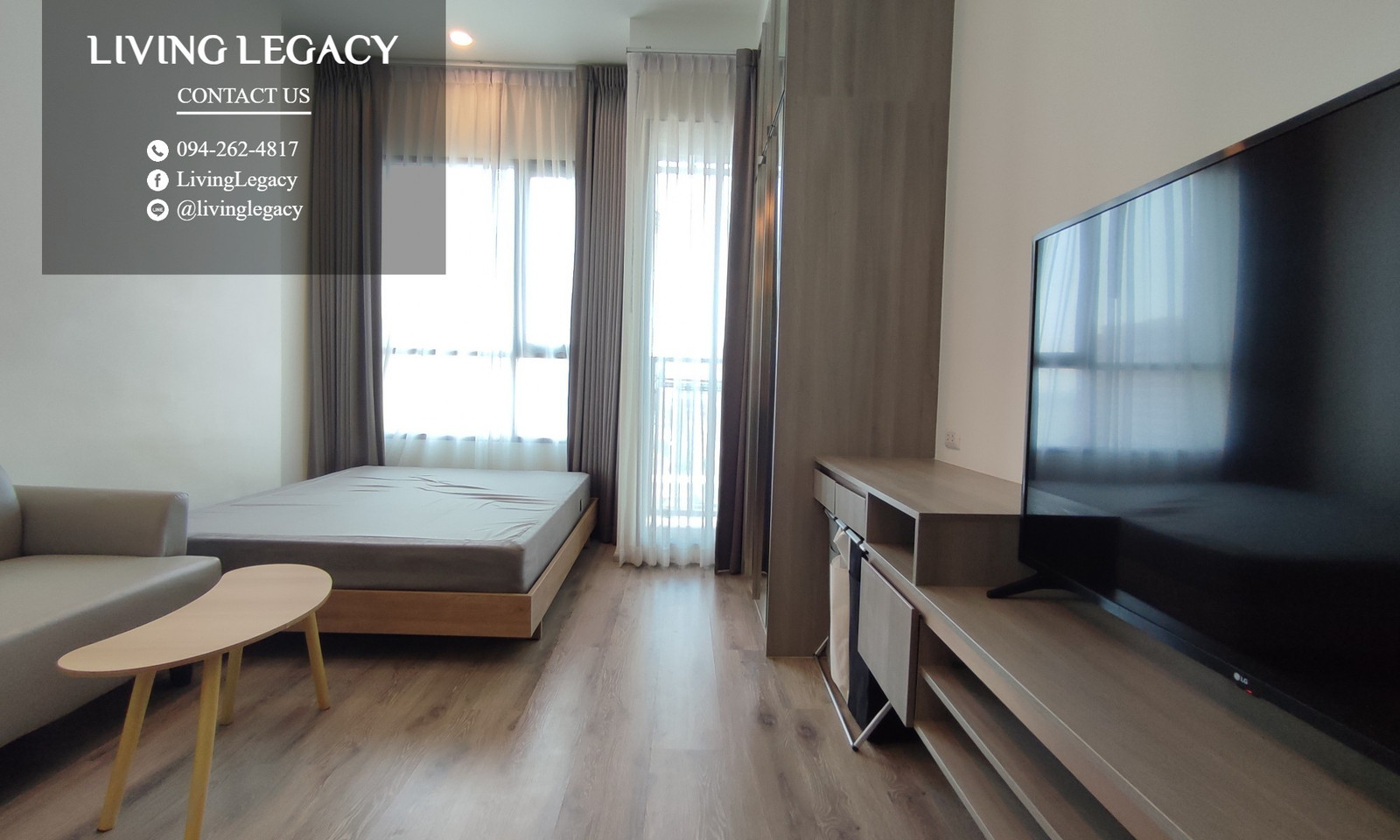 SGCW3H เช่าด่วน คอนโด KnightsBridge Collage Ramkhamhaeng 23 ตร.ม. | ชั้น 11 | 1 ห้องนอน | 1 ห้องน้ำ 10,000 บาท/เดือน line id : @livinglegacy – รูปที่ 2