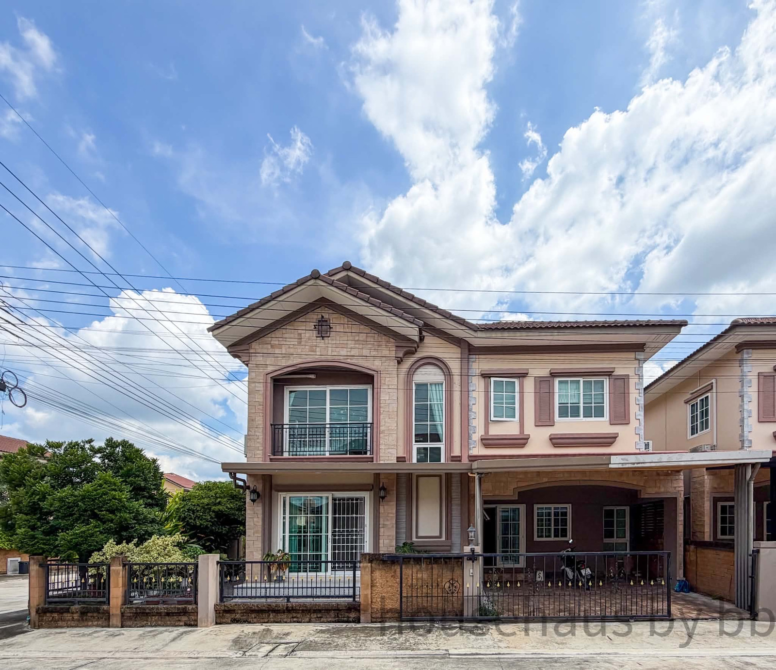 🩵🏠For rent, corner house, big size, location near MRT 3 kilometers, has ground floor bedroom, fully furnished / Golden Neo Bang Khae, 4 bedrooms, 3 bathrooms, 2 parking spaces.