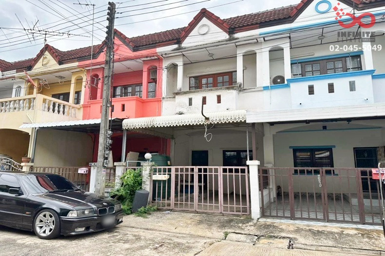 Townhouse for sale, 2 floors, 16 sq m, Rangsit-Nakhon Nayok, Baan Fah, Rangsit, Khlong 4, near Kanchanaphisek Ring Road. Townhouse for sale, 2 floors, 16 sq m, Rangsit-Nakhon Nayok, Baan Fah, Rangsit, Khlong 4, near Kanchanaphisek Ring Road.
