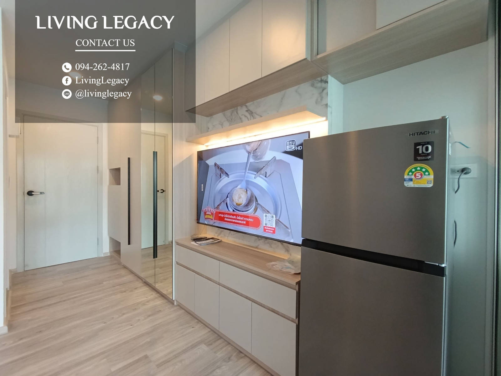 TLT42O เช่าด่วน คอนโด Regent Home Bangna 28 ตร.ม. | ชั้น 30 | 1 ห้องนอน | 1 ห้องน้ำ 10,000 บาท/เดือน line id : @livinglegacy – รูปที่ 3