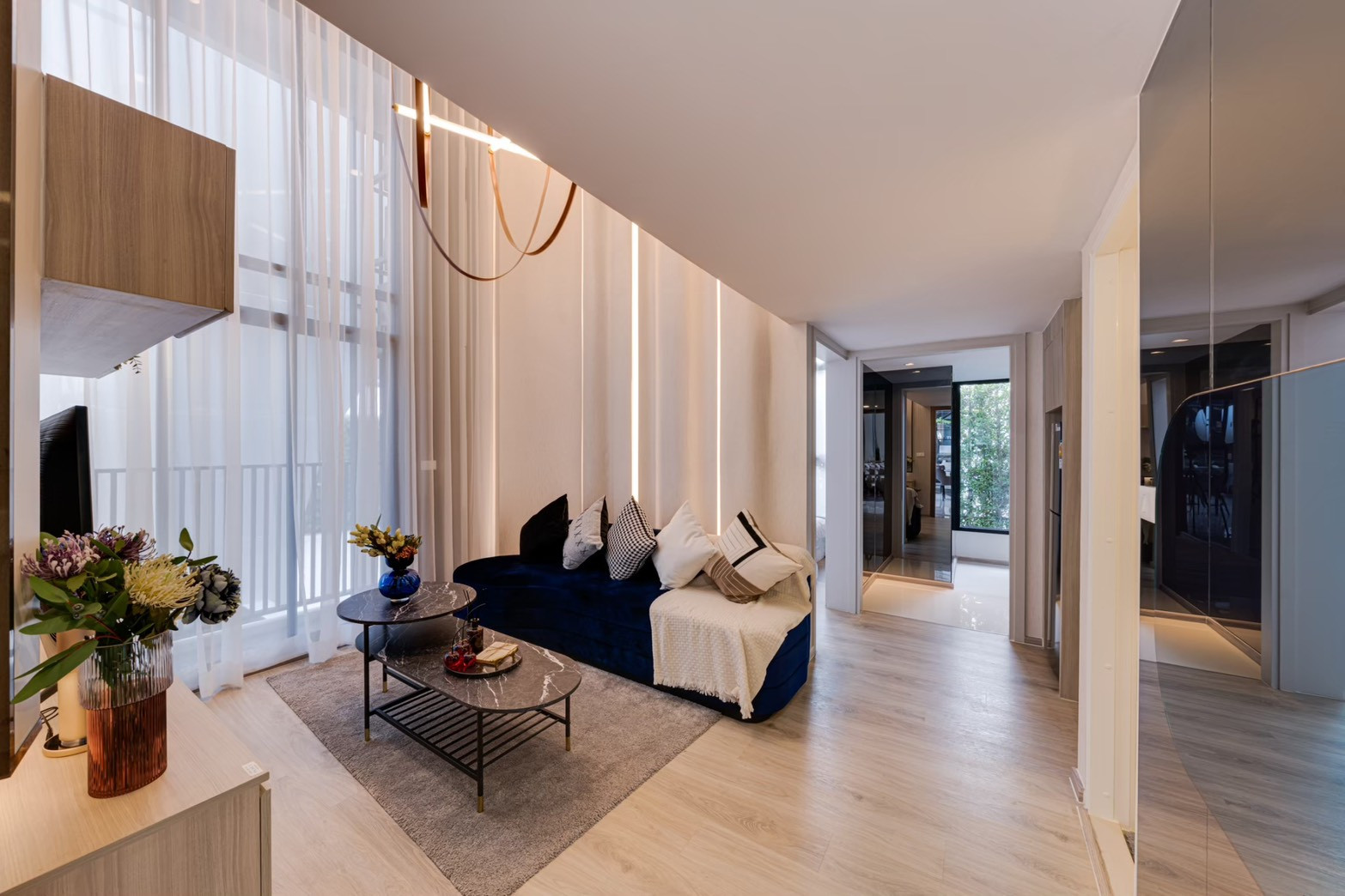 Selling down payment for corner room at cost 530,800.- 16th floor, beautiful view, Duo 1 Bedroom Plus room 34.95 sq m. Selling down payment for corner room at cost 530,800.- 16th floor, beautiful view, Duo 1 Bedroom Plus room 34.95 sq m.