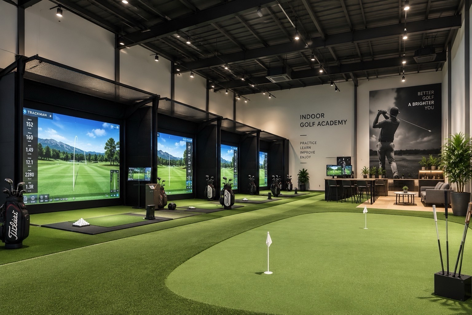 Business space for rent, 6th floor, size 486 sq m, for golf teaching business | Golf Simulator | Golf Training Academy Business space for rent, 6th floor, size 486 sq m, for golf teaching business | Golf Simulator | Golf Training Academy