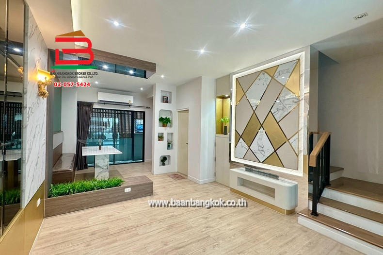 ทาวน์โฮม 3 ชั้น บ้านกลางเมือง ลาดพร้าว-เสรีไทย (ซอยเสรีไทย 52) เนื้อที่ 18.1 ตร.ว. ใกล้โรงเรียนทรงวิทย์ศึกษา ถนนเสรีไทย แขวงคันนายาว เขตคันนายาว – รูปที่ 3