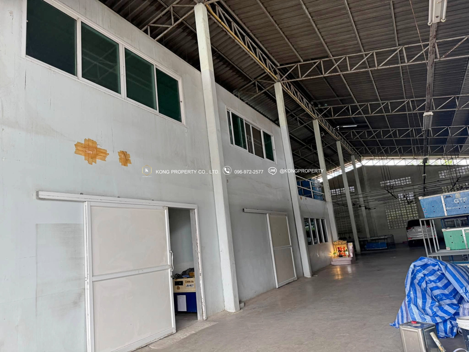 Warehouse for rent, Phetkasem 69, Bang Khae, with 2-story office, total area 664 sq m. – รูปที่ 3