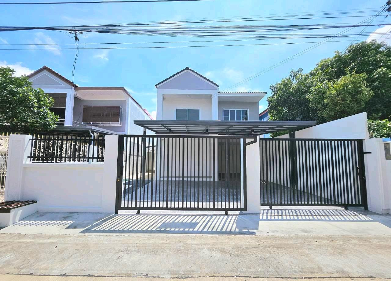 🏠Single house for sale, project: Sinthawee Suanthon 2, Pracha Uthit 76, completely renovated.