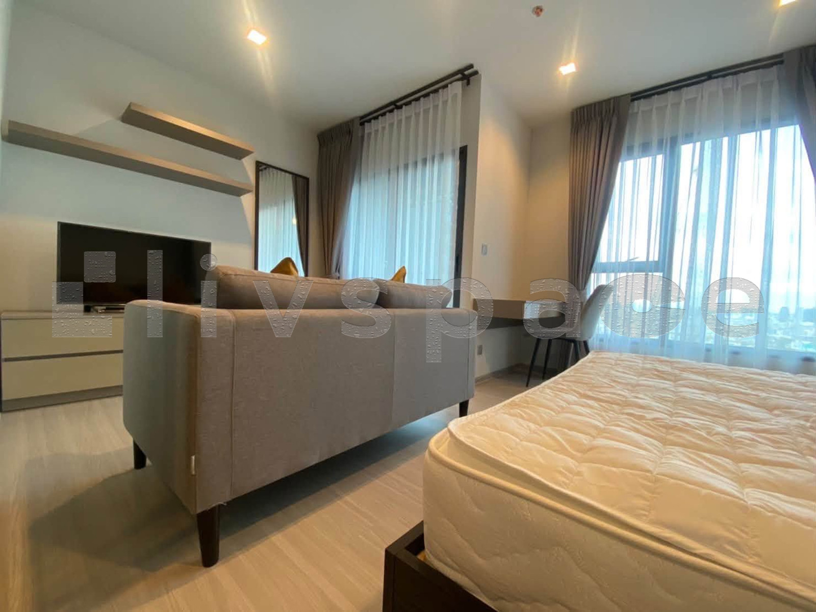 ▚ L1JC0Dツ ให้เช่า Life Asoke Rama 9 Studio 28ตร.ม. ห้องสวย แต่งครบ ราคาดี ใจกลางพระราม 9 Near MRT พระราม 9 / MRT เพชรบุรี✨ – รูปที่ 4