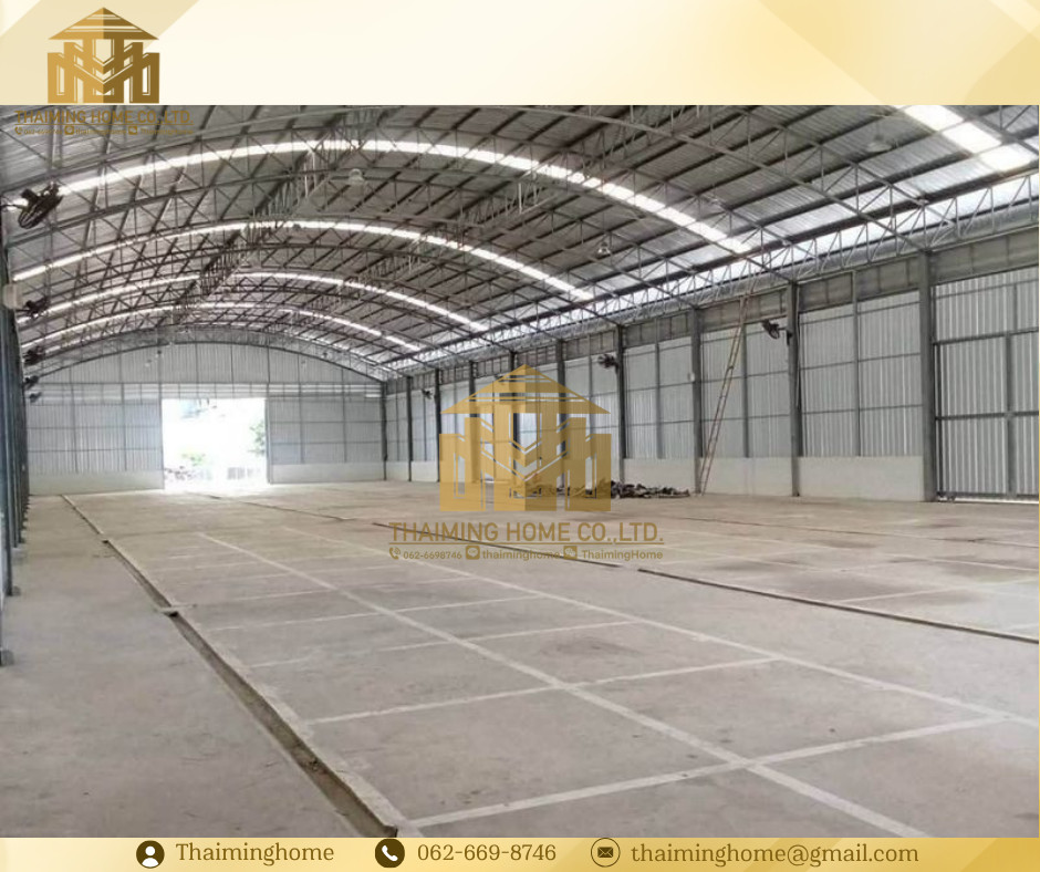 Warehouse for rent, size 1,300 sq m., wide area. Truck in and out conveniently in Rayong City (TW4-29226) – รูปที่ 3