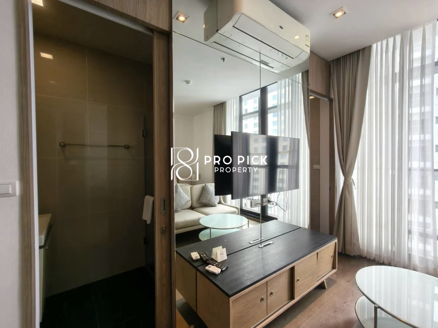 For Rent Condo Park Origin Phrom Phong 1 bed 1 Bath BTS Phrom Phong Sukhumvit Khlong Toei Bangkok PP-00495 – รูปที่ 4