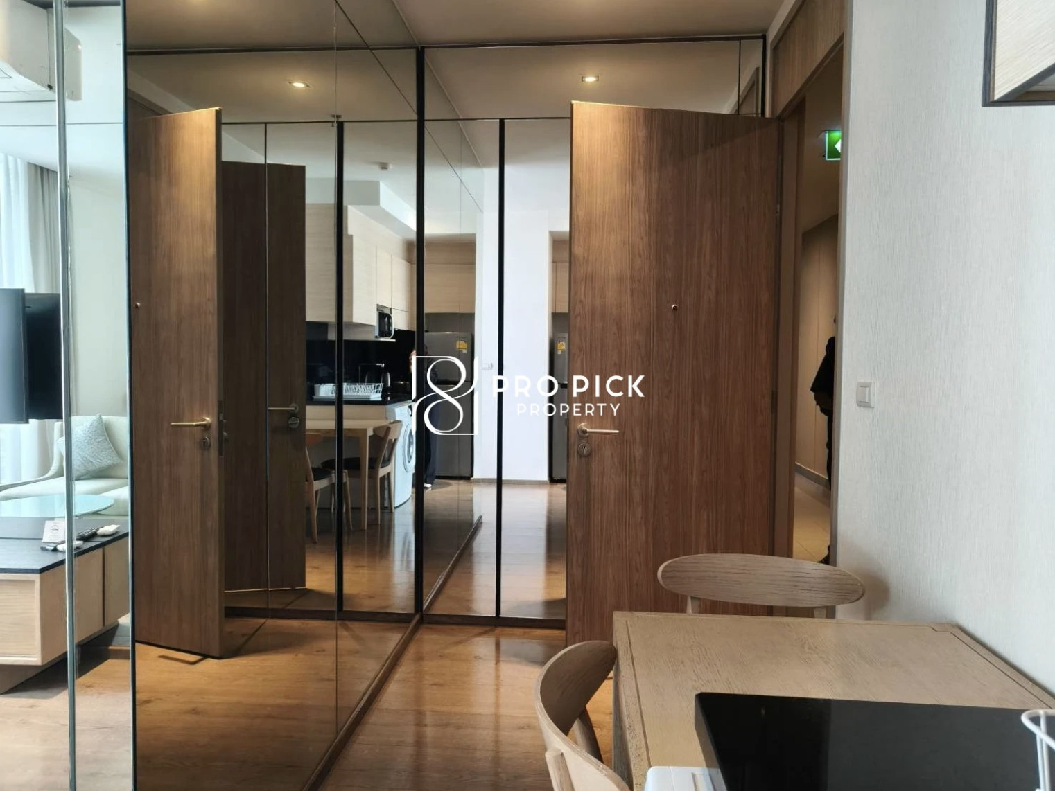 For Rent Condo Park Origin Phrom Phong 1 bed 1 Bath BTS Phrom Phong Sukhumvit Khlong Toei Bangkok PP-00495