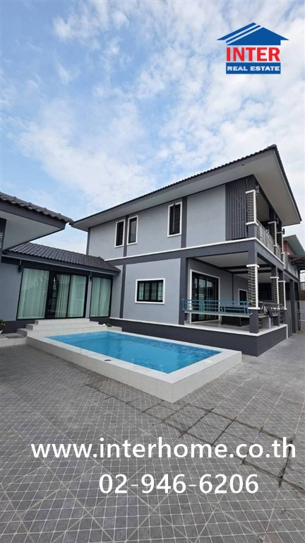 บ้านเดี่ยว 2 ชั้น 150 ตร.ว. บ้านเดี่ยว ใกล้ตลาดชุมพล ถนนพระราม2 ถนนสวนสม เมืองสมุทรสาคร สมุทรสาคร  – รูปที่ 4