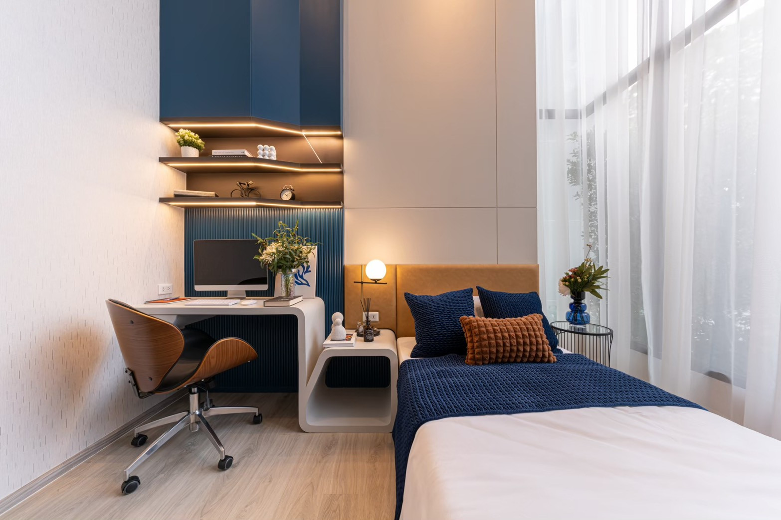 ขายดาวน์ห้องมุมเท่าทุน 530,800.- ชั้น 16 วิวสวย ห้อง Duo 1 Bedroom Plus 34.95 ตร.ม.  – รูปที่ 4