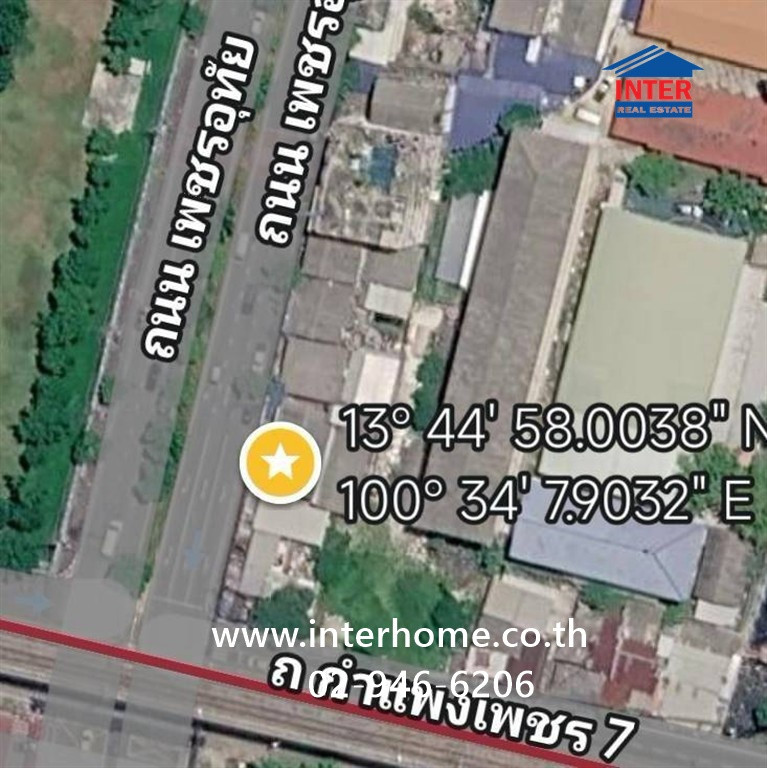 ที่ดินเปล่า 62 ตร.ว. ที่ดิน + สิ่งปลูกสร้าง ถนนเพชรอุทัย ถนนกำแพงเพชร7 ใกล้มหาวิทยาลัยศรีนครินทร์วิโรฒ ถนนเพชรอุทัย ถนนกำแพงเพชร7 เขตห้วยขวาง กรุงเทพมหานคร  – รูปที่ 2