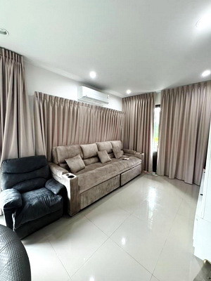 [ให้เช่า] หมู่บ้าน แกรนด์ พลีโน่ ราชพฤกษ์ / 4 ห้องนอน 4 ห้องน้ำ / 37 ตรว. 150 ตรม. **30,000** บ้านแฝดโครงการหรู ตกแต่งสวย เฟอร์นิเจอร์ครบชุด เดินทางสะดวก พร้อมเข้าอยู่ ใกล้โรงเรียนเด่นหล้าบริติช – รูปที่ 3