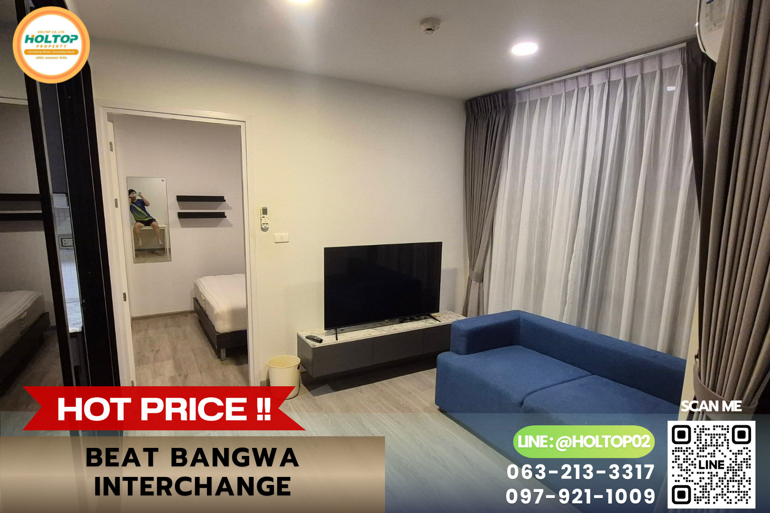 #E1677💕230969ให้เช่าคอนโด Beat Bangwa Interchange #E1677💕230969ให้เช่าคอนโด Beat Bangwa Interchange