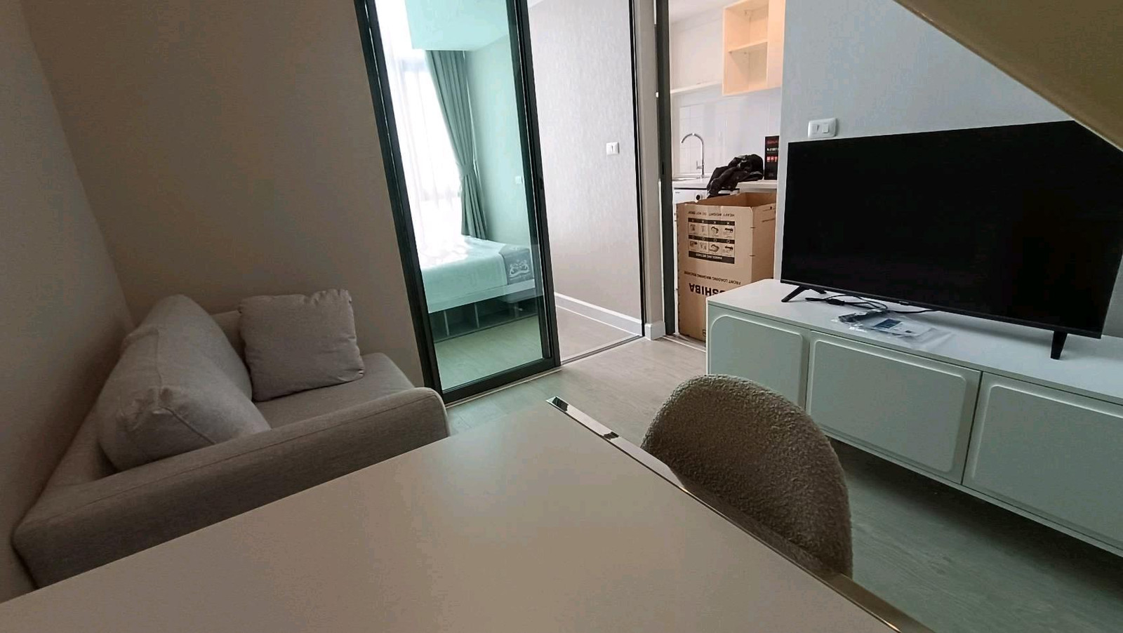 📣Condo for rent Metro Sky Prachachuen 🏢 @MRT Bang Son 🚈 2 Bed Deplex style with furniture. and complete electrical appliances ✅️ Ready to move in 20,000/month 🔥🔥 – รูปที่ 2
