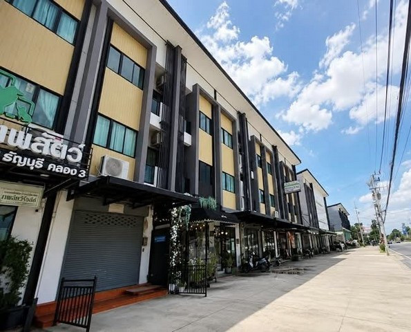 🏢 3-story commercial building, The Pride Rangsit-Khlong 3 🔥 Decorated and ready to use. – รูปที่ 4