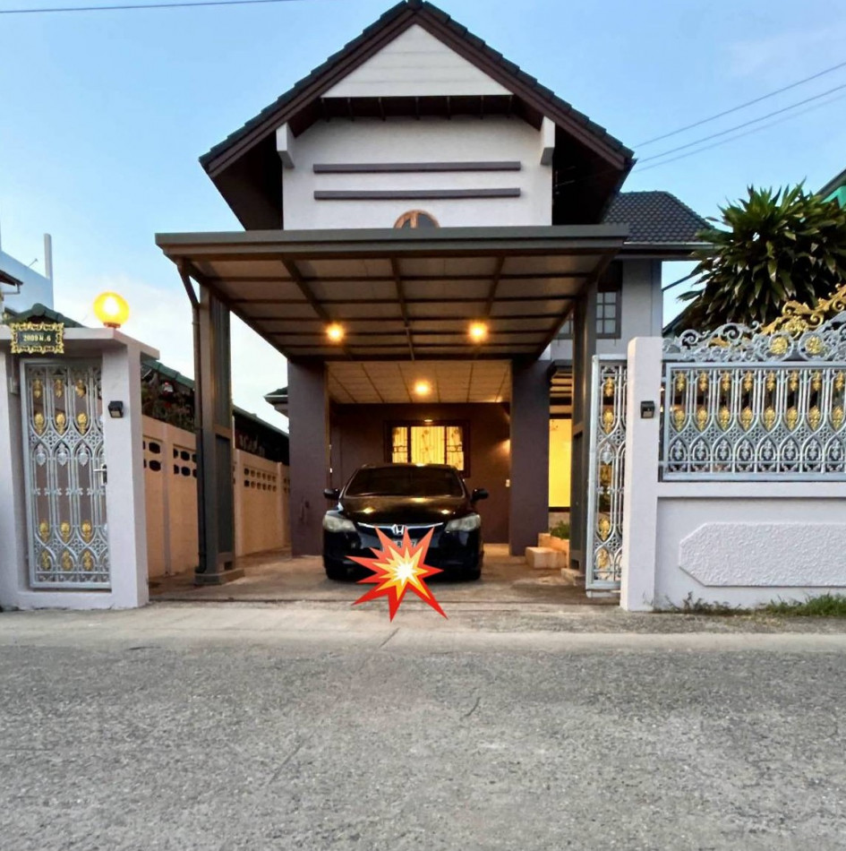 Single house for sale, cheap!! Near Nam Daeng Market, Theparak, good location, close to trading, 185 sq m, 54 sq m. Single house for sale, cheap!! Near Nam Daeng Market, Theparak, good location, close to trading, 185 sq m, 54 sq m.