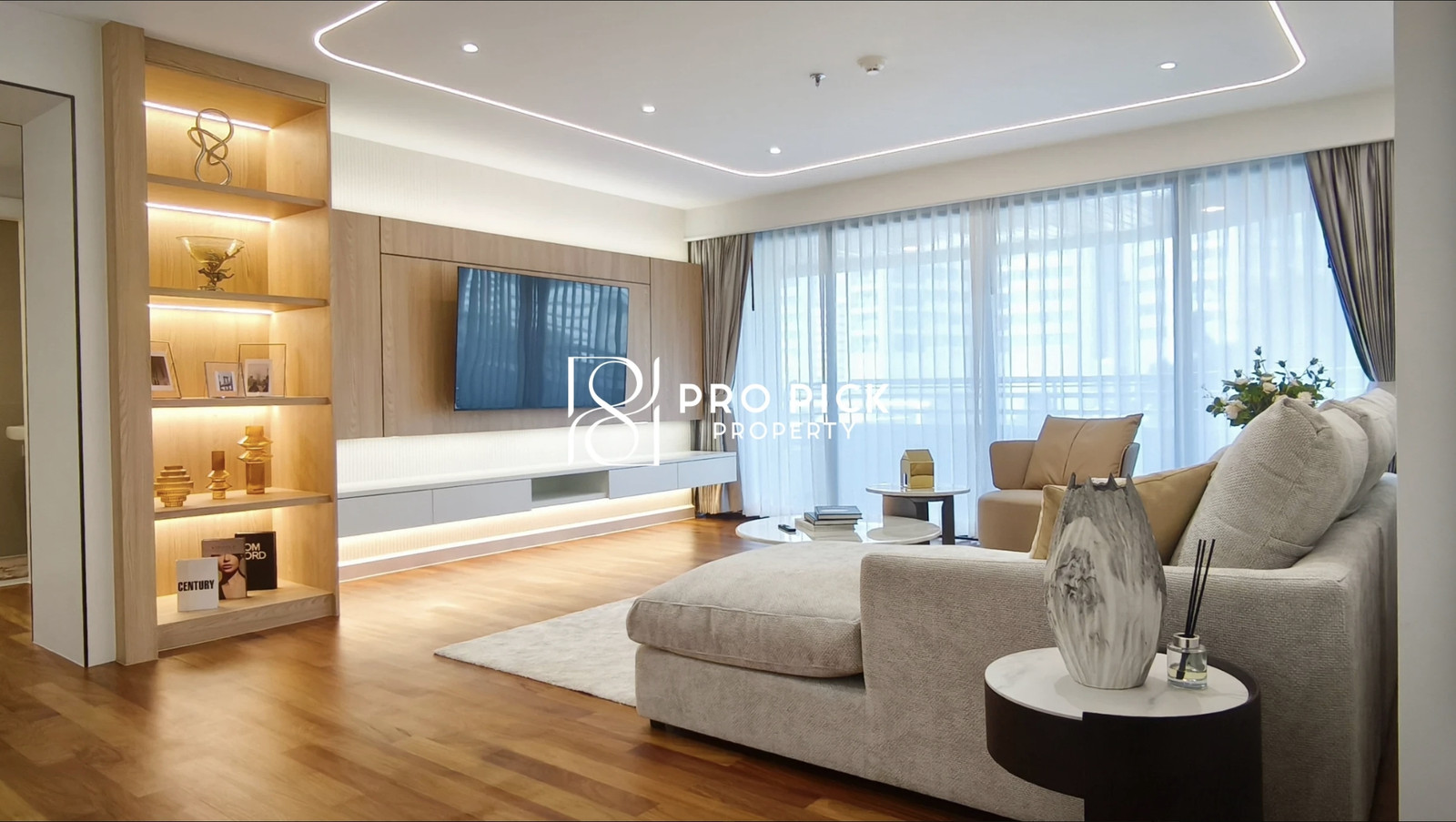 For Rent Mayfair Garden Apartment 4 Bed 3 Bath BTS Asok Sukhumvit Khlong Toei Bangkok PP-00710 – รูปที่ 2