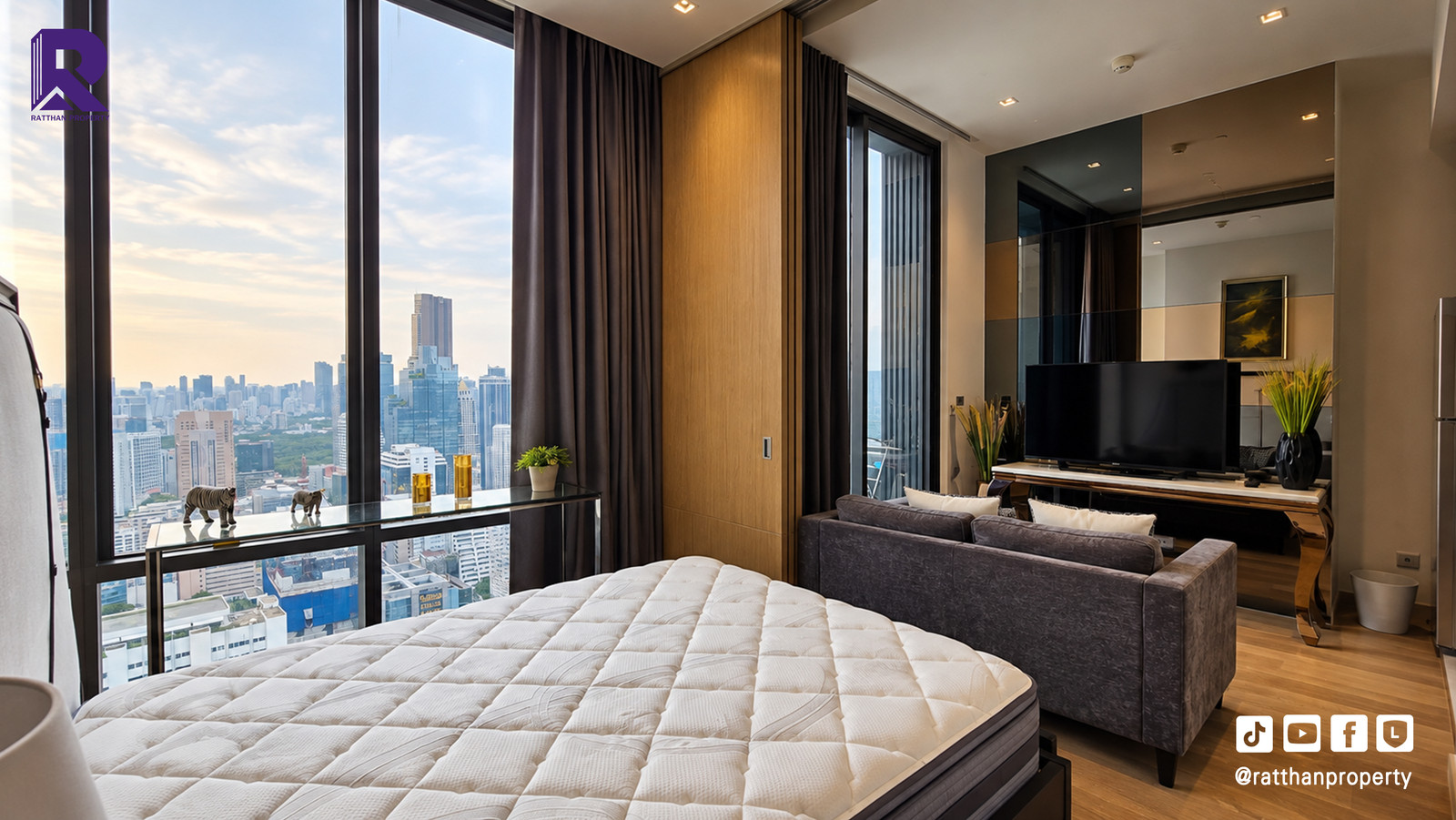 Condo for rent Ashton Silom, fully furnished, ready to move in, near BTS Chong Nonsi (ASH301) – รูปที่ 3
