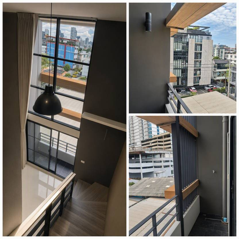 ขายคอนโด Duplex ตกแต่งใหม่ ใกล้ MRT รัชดาฯ เพียง 200 ม. – รูปที่ 4