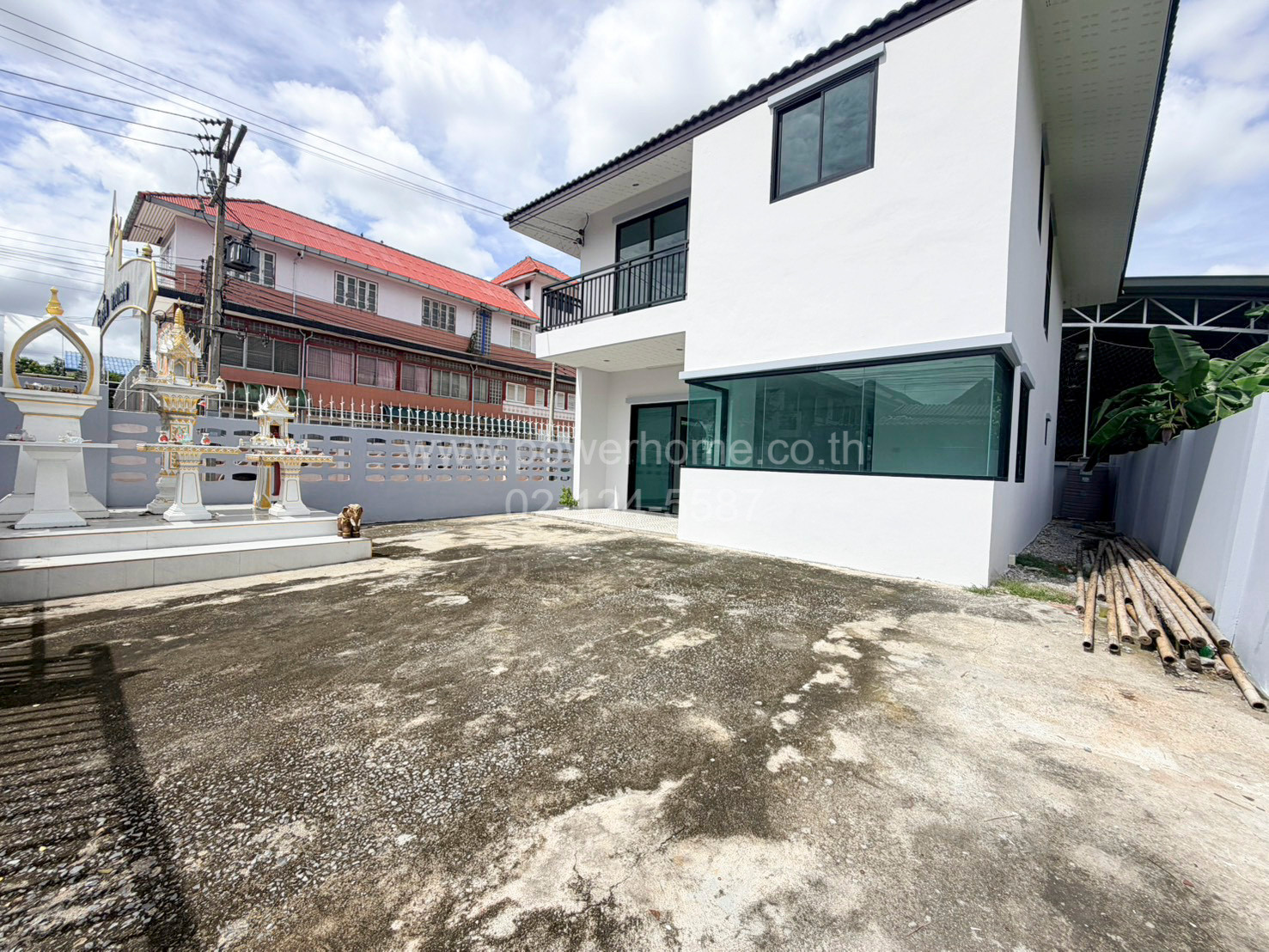 2-story detached house, Rangsit-Nakhon Nayok Road 40, good location, near Duangkamon School. – รูปที่ 4