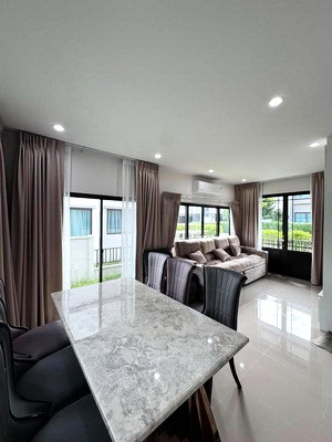 [ให้เช่า] หมู่บ้าน แกรนด์ พลีโน่ ราชพฤกษ์ / 4 ห้องนอน 4 ห้องน้ำ / 37 ตรว. 150 ตรม. **30,000** บ้านแฝดโครงการหรู ตกแต่งสวย เฟอร์นิเจอร์ครบชุด เดินทางสะดวก พร้อมเข้าอยู่ ใกล้โรงเรียนเด่นหล้าบริติช – รูปที่ 2