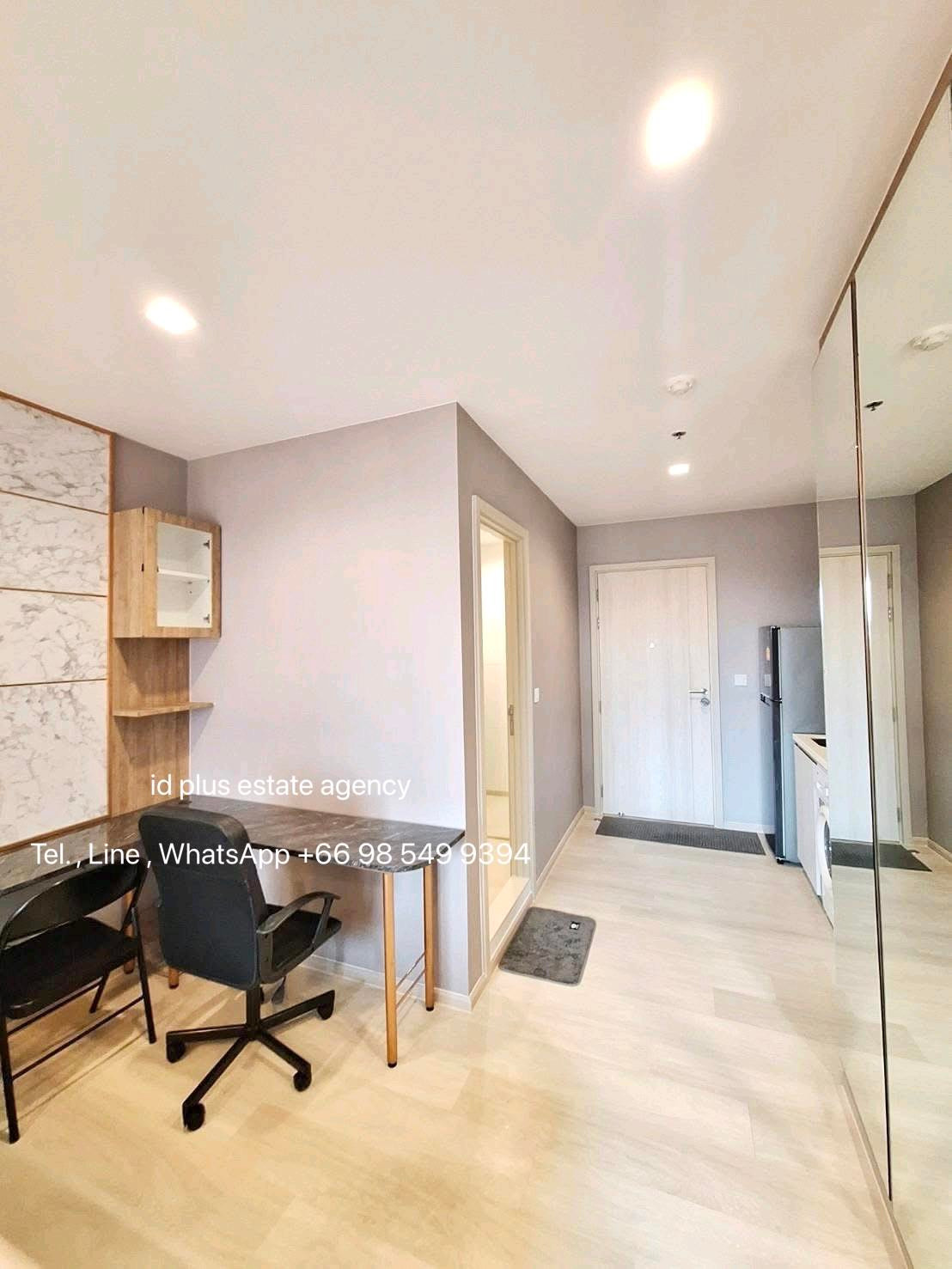 🏢 Condo room for Rent | Life One wireless     @🚶🏻‍♂️walk 7 mins. to BTS Ploenchit @    📍 Location: Ploenchit     💰 Rental Price: 20k.    📐 Size: 28 sq.m    🛏️ Type: Studio room     🏙️ Floor:  12  – รูปที่ 4