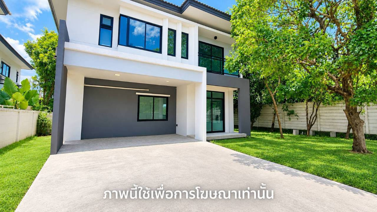  🏡✨ “บ้านหลังใหญ่ + ที่ดินใหญ่ +ทำเลเดินทางสะดวก   โครงการ Grand Britania Wongwaen – Ramintra 
