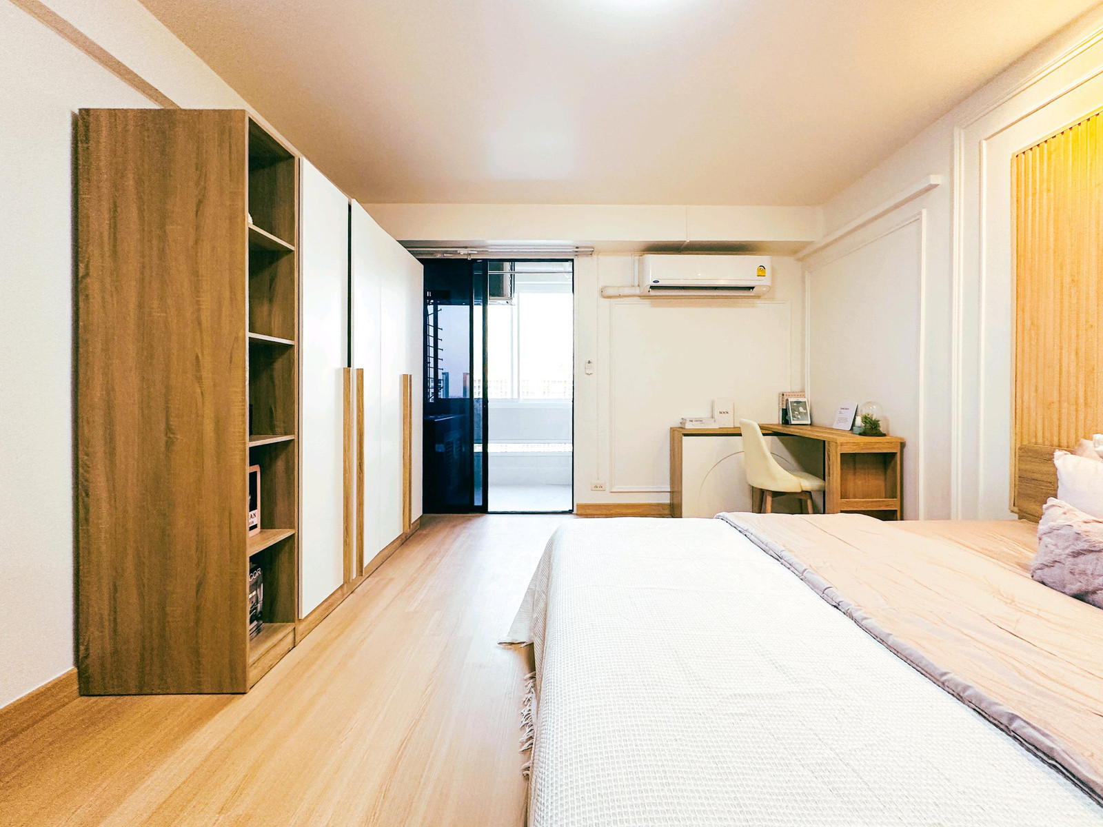 อยากได้ห้องกว้าง ๆ โซนรามคำแหง ไม่ต้องอยู่ในห้องสี่เหลี่ยมเล็ก ๆ ห้องนี้มีพื้นที่ให้ใช้สอยแบบเต็มที่ ✨ – รูปที่ 4