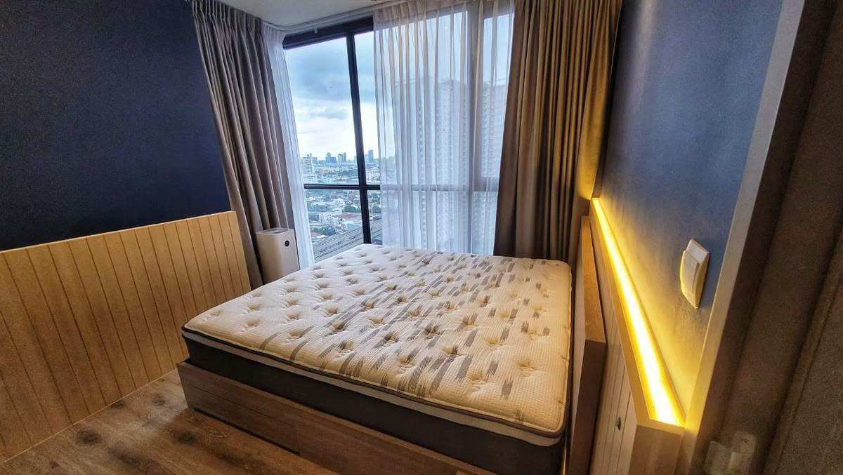 💥 [ 𝐏-𝟏𝟑𝟕𝟔𝟖𝟔 ] FORRENT : THE LINE Wongsawang Convenient Location, Walking Distance to MRT! Near MRT Wongsawang 𝟏𝟗,𝟓𝟎𝟎 THB/mo. | Line @easycondoplus | 099-229-6397